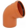 JAKS PVC koleno DN125 45°