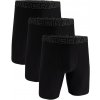 Pánske boxerky Under Armour Perf Tech Solid 9in 3Pack Black XL