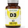 ALTENA vitamín D3 + K2 MK7, 4000 IU