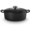 Le creuset Signature hrniec oválny 33cm Farba: Čierna Matná