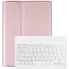 AppleKing puzdro s klávesnicou pre iPad mini 6 / mini 7 - ružové - možnosť vrátiť tovar ZADARMO do 30tich dní