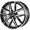 Alu disk CMS C28 7x17, 5x100, 57.1, ET40 Diamond Black Gloss