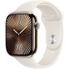 Apple Watch Series 10 42 mm Cellular zlatý titán s hviezdne bielym športovým remienkom M/L MX073QC/A