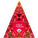 Adventný kalendár English Tea Shop Adventný kalendár Červený trojuholník 25 pyramídok