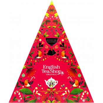 English Tea Shop Adventný kalendár Červený trojuholník 25 pyramídok