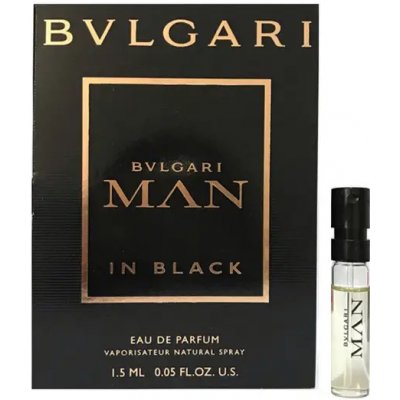 Bvlgari pánska In Black parfumovaná voda pánska 1,5 ml vzorka