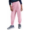 Dievčenské nohavice Nike Kids Sportswear Club Fleece High-Waisted Fitted - med soft pink/white - Ružový (S)