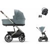 CYBEX Talos S Lux + Cot S Lux Travel Set Aton S2 i-Size sky blue 2023