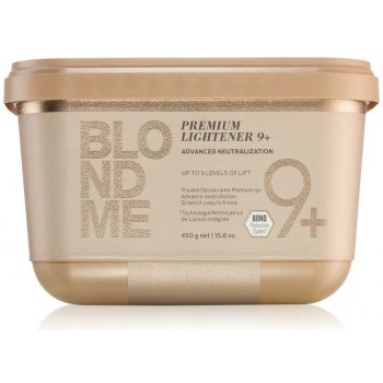 Schwarzkopf Blondme Color prémiový zosvetľujúci 9+ púder so zníženou prašnosťou pre profesionálne použitie Bond Enforcing (Premium Lightener 9+ Dust Free Powder) 450 g