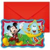 Procos Pozvánky Mickey Mouse Rock 6 ks