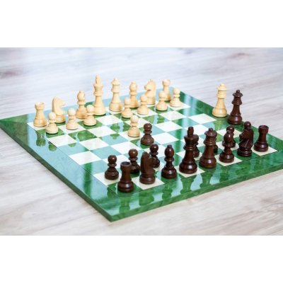 Šachová súprava Green DeLuxe Staunton