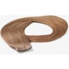 Tape in - ľudské vlasy na páske 53 cm. Temný chladný blond 5 A