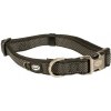 Obojok nylon North čierny 1,5x30-45cm dôvo +