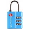 Lifeventure TSA Combi Lock aqua Modrá zámek