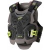 Hrudný Chránič Tela Alpinestars A-4 Max čierna/fluorescenčná žltá XL2XL