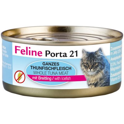 Feline Porta 21 12 x 156 g - tuniak so šprotmi