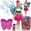 Barbie Doll Fairy Butterfly Wings mydlové bubliny