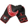 RDX Dětské boxerské rukavice 4B Robo, červeno černé, 6 oz