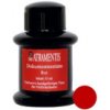 De Atramentis DEADOCRED červený dokumentový fľaštičkový atrament 45 ml