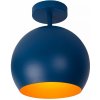 Retro a vintage svietidlo LUCIDE BINK Ø25 cm blue 45150/01/35
