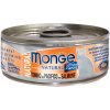 MONGE Natural Cat tuniak s lososom 80 g