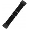 Nastaviteľný nylónový elastický loop remienok pre Xiaomi Redmi Watch 3 Active Farba: čierna