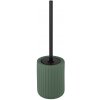 Wenko | WENKO 24808100 - WC kefa BELLUNO 11,5x42 cm zelená/čierna | WE0042