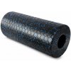 MG Exercise Roller masážny valec 33cm, čierny/modrý
