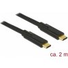 DeLock 85527 USB 3.1 Gen 1 (5 Gbps) Type-C na Type-C, 2m