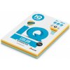 Gigaprint Kancelárský papier IQ Color, MIX intenzívnych farieb A4, 80 g, 5x50 listov
