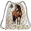 Vrecko na prezuvky s potlačou JUNIOR S9 - Horse - kôň
