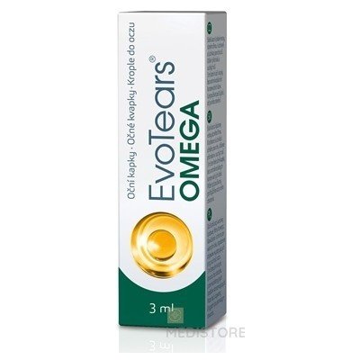 EvoTears Omega očné kvapky 1x3 ml
