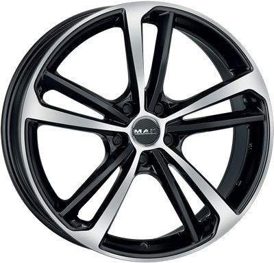 MAK NURBURG 8,5x21 5x108 ET45 gloss black