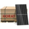 PALETA 36KS, Polopriepustný bifaciálny solárny panel Horay 435Wp, full black, ZÁRUKA 30 ROKOV