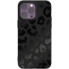 Picasee silikónový čierny obal pre Apple iPhone 14 Pro Max - Midnight Leopard
