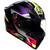 AGV prilba K-1 S Fastlap black/purple/pink - M