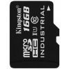 16 GB . microSDHC karta Kingston Industrial C10 A1 pSLC Card, bez adaptéra SDCIT2/16GBSP