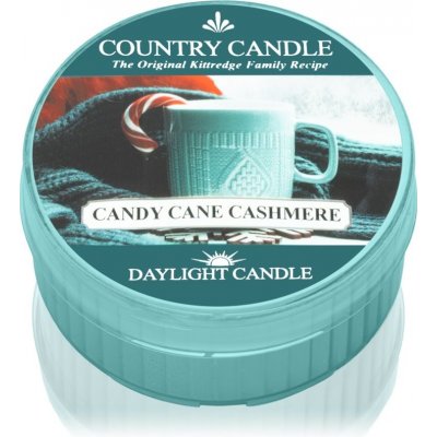 Country Candle Candy Cane Cashmere čajová sviečka 42 g