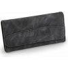 Dámska peňaženka 10x19 cm - šedá tmavá