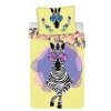Jerry Fabrics Obliečky Zebra 1x70x90/1x140x200cm