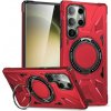 Ring Holder kryt Magsafe na Samsung Galaxy S24 Plus 5G - Červená