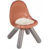 Stolička pre deti KidChair Terra Cotta Life Smoby červená s UV filtrom 50 kg nosnosť výška sedadla 27 cm od 18 mes - model 2025