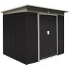 DEMA Kovový záhradný domček 4,8 qm Dublin, antracit