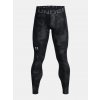 Kompresné legíny Under Armour UA HG Armour s potlačou - čierne