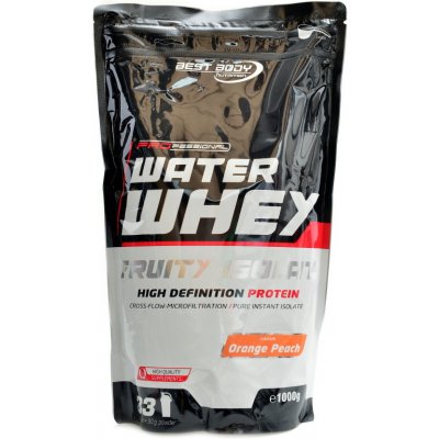 Best body nutrition Professional water whey fruity isolate 1000g pomeranč broskev