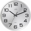 Dizajnové nástenné hodiny JVD HX2472.7 strieborné