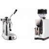 La Pavoni Stradivari Professional Lusso + Eureka Mignon Zero, CR white