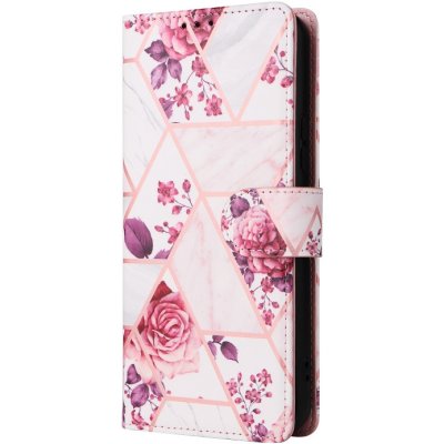 Púzdro Tech-Protect Wallet Samsung Galaxy A54 5G A546 5G Floral Rose
