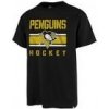 47' Brand Tričko NHL 47 Brand Echo T Distressed JB SR, čierna, Senior, M, Pittsburgh Penguins