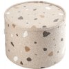 Wigiwama POUFFE Terrazzo SAND hnedý